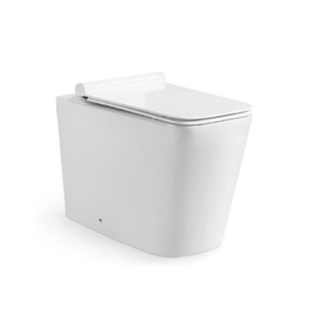 RIGA Wall Hung Round Pan (UF Seat Cover) | Woodford Bathrooms