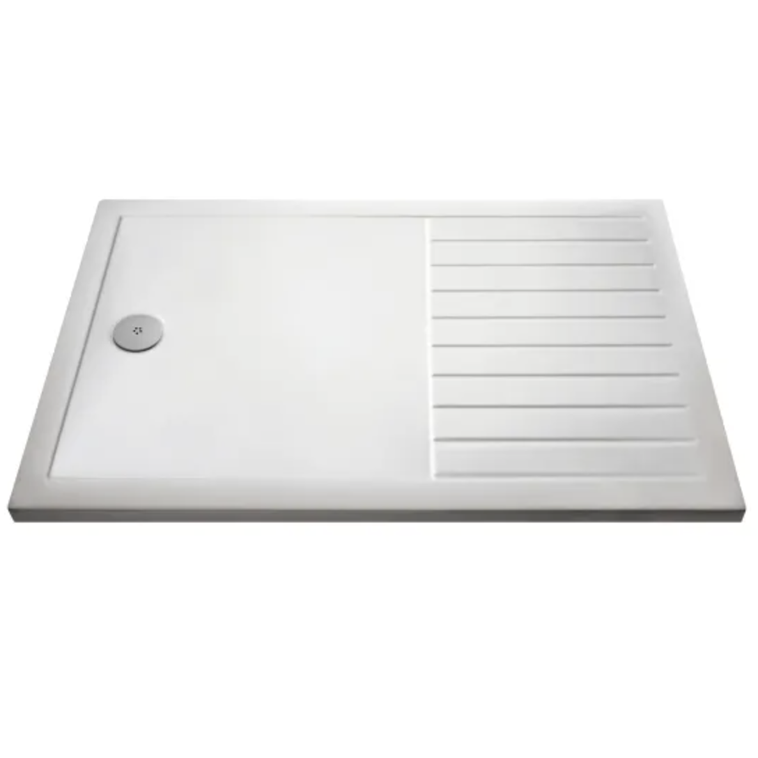 Rectangular Walk-In Slimline Shower Tray 1400mm x 900mm | Woodford Bathrooms