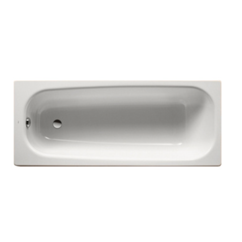 Roca Contesa Single Ended Bath 1500 x 700mm 2TH (incl. feet) | Woodford Bathrooms