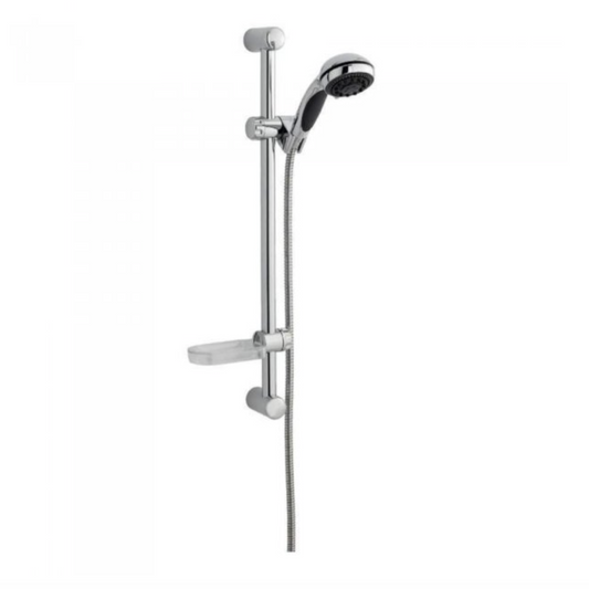 Kartell Plan Adjustable Slide Rail Kit With Soap Tray | Woodford Bathrooms
