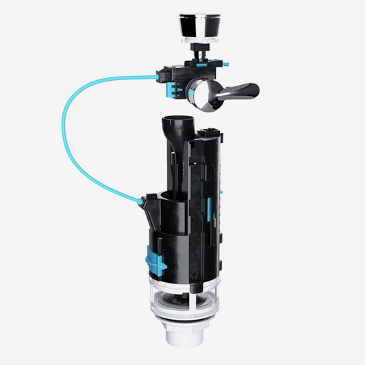 Viva Sanitary Skylo Button & Handle Dual Flush Valve SKY030