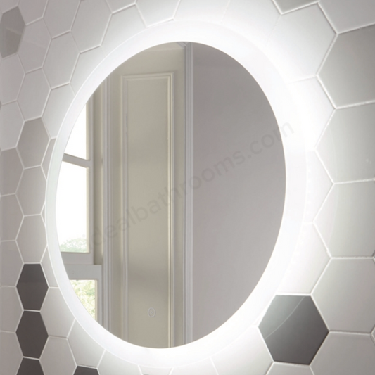 Scudo Lunar 800mm LED Mirror w/ Demister Pad | Woodford Bathrooms