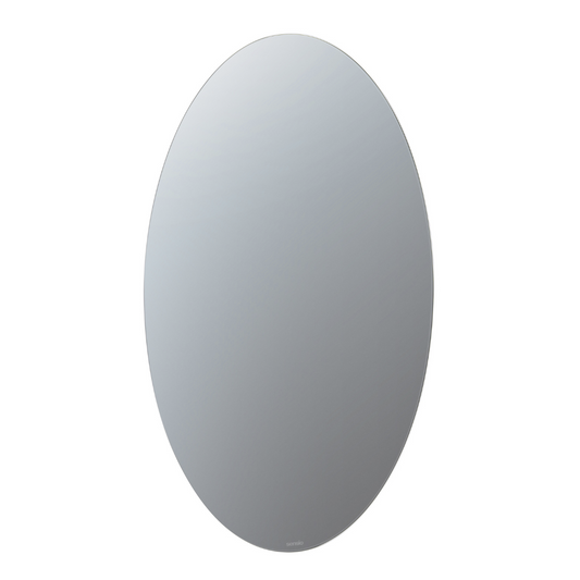 Sensio Lustro Oval Battery Powered LED Mirror 500x800x55 | Woodford Bathrooms