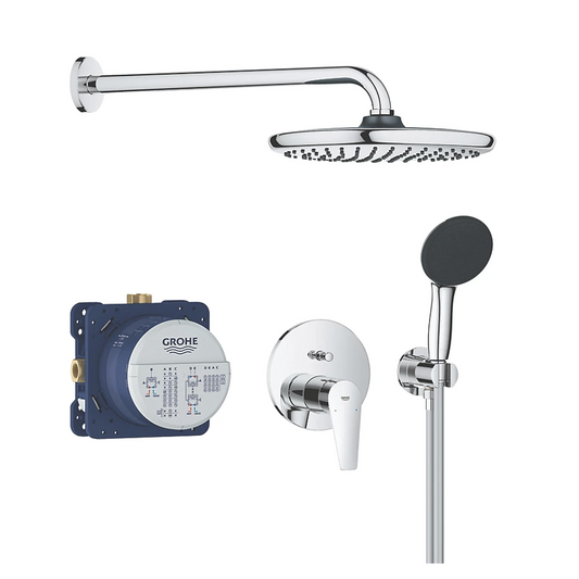 Grohe Smart Edge Concealed Shower System with Vitalio | Woodford Bathrooms