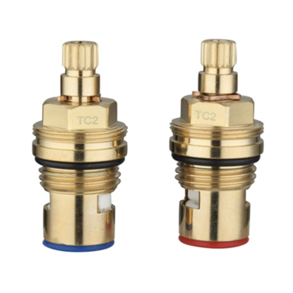 Keyplumb Tc2 Ceramic Cartridge - 1/2" - H/C Pair | Woodford Bathrooms