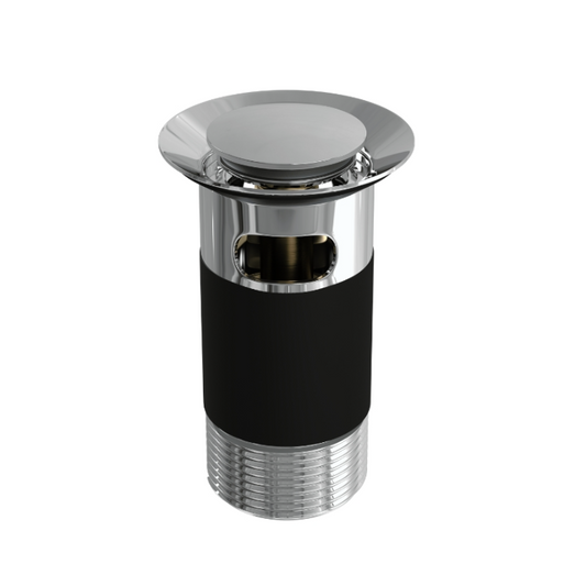 Top-Fix Basin Click Clack Waste Slotted Chrome