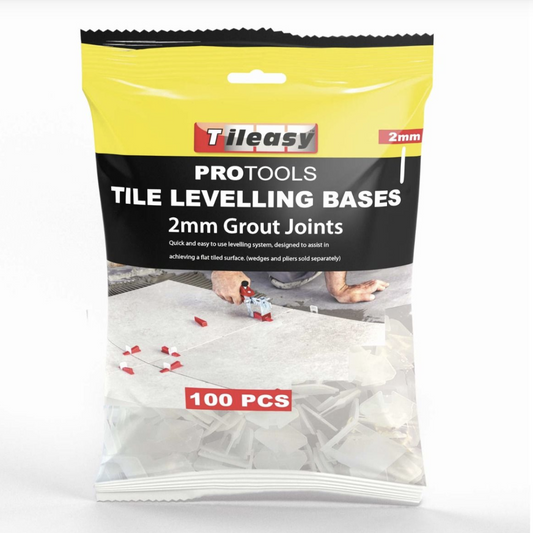Tile Leveling Bases 3-12Mm - 2Mm Pack Of 100 | Woodford Bathrooms