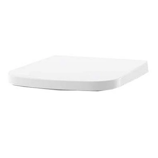 The White Space Anon Soft Close Seat - White | Woodford Bathrooms