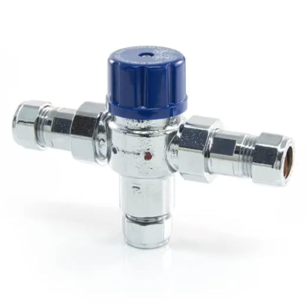 Thermostatic Mixing Valve - 22mm | Woodford Bathrooms