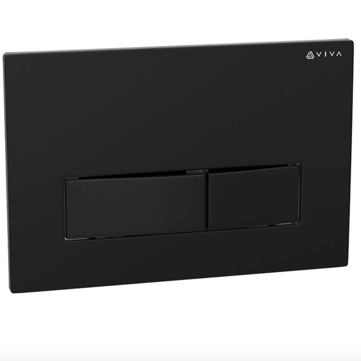 Viva Sanitary Skylo Dual Flush Plate - Matt Black | Woodford Bathrooms