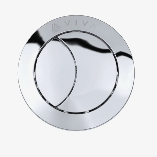 Viva Sanitary Uni-Button - Chrome | Woodford Bathrooms