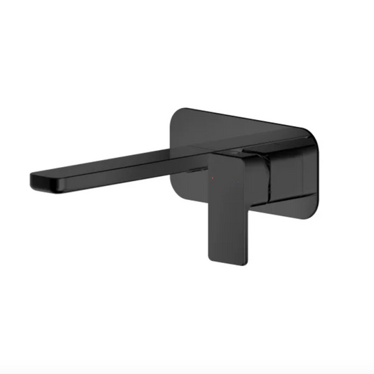 Windon Wall Mounted 2 Tap Hole Basin Mixer With Plate | Woodford Bathrooms
