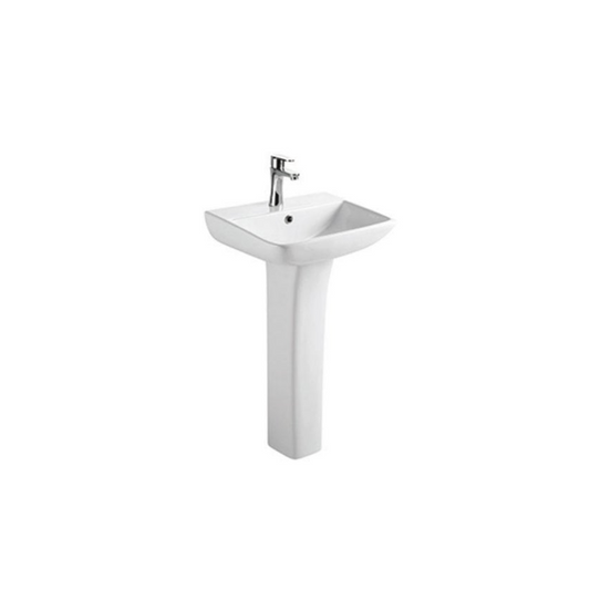 Wingrave II 500 1TH Basin - White | Woodford Bathrooms