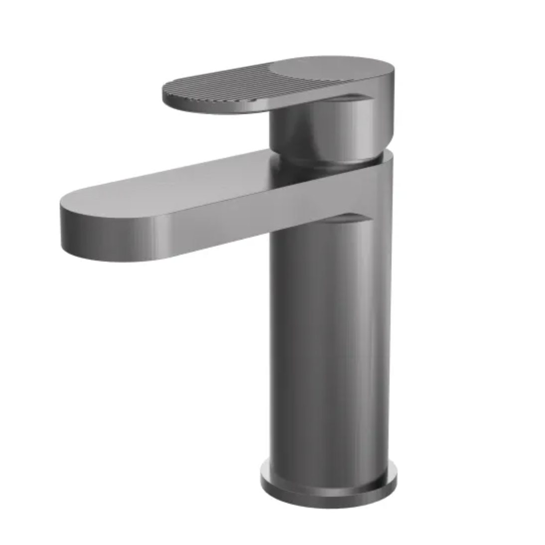 Cyprus Fluted Mono Basin Mixer with Push Button Waste | Woodford Bathrooms