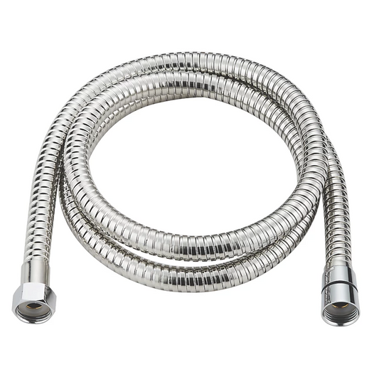 1.5M X 1/2" X 11mm Large Bore Shower Hose Chrome | Woodford Bathrooms