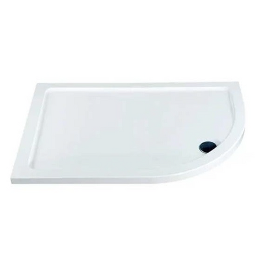 K-Vit 1200 X 800Mm Right Hand Offset Quad Shower Tray | Woodford Bathrooms